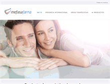 Tablet Screenshot of mefasafarma.com